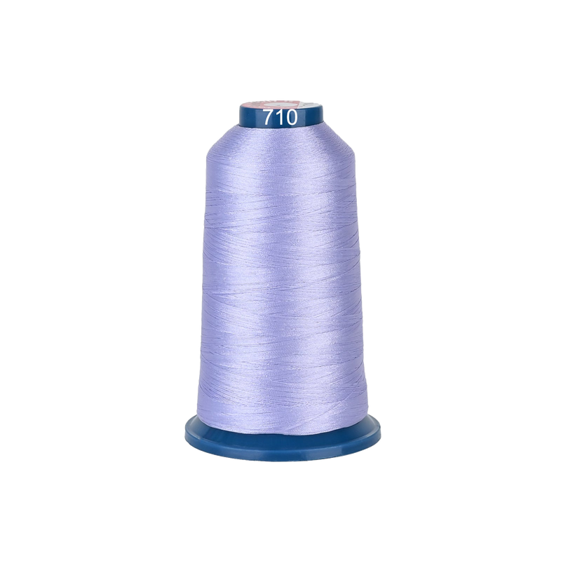 PooLin Polyester Embroidery Thread, 4000m 108D/2 40WT, Color 710 Purple
