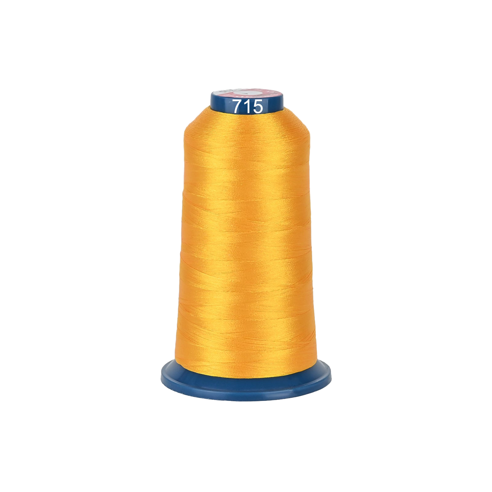 PooLin Polyester Embroidery Thread, 4000m 108D/2 40WT, Color 715 Yellow