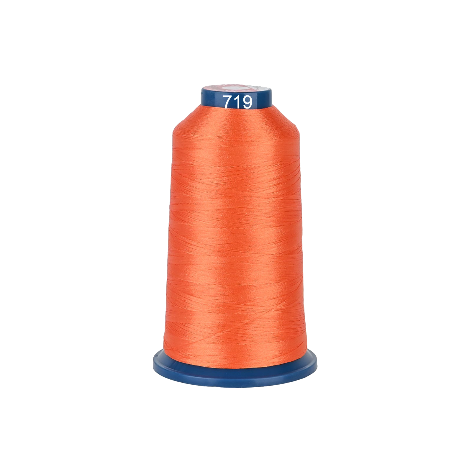 PooLin Polyester Embroidery Thread, 4000m 108D/2 40WT, Color 719 Red