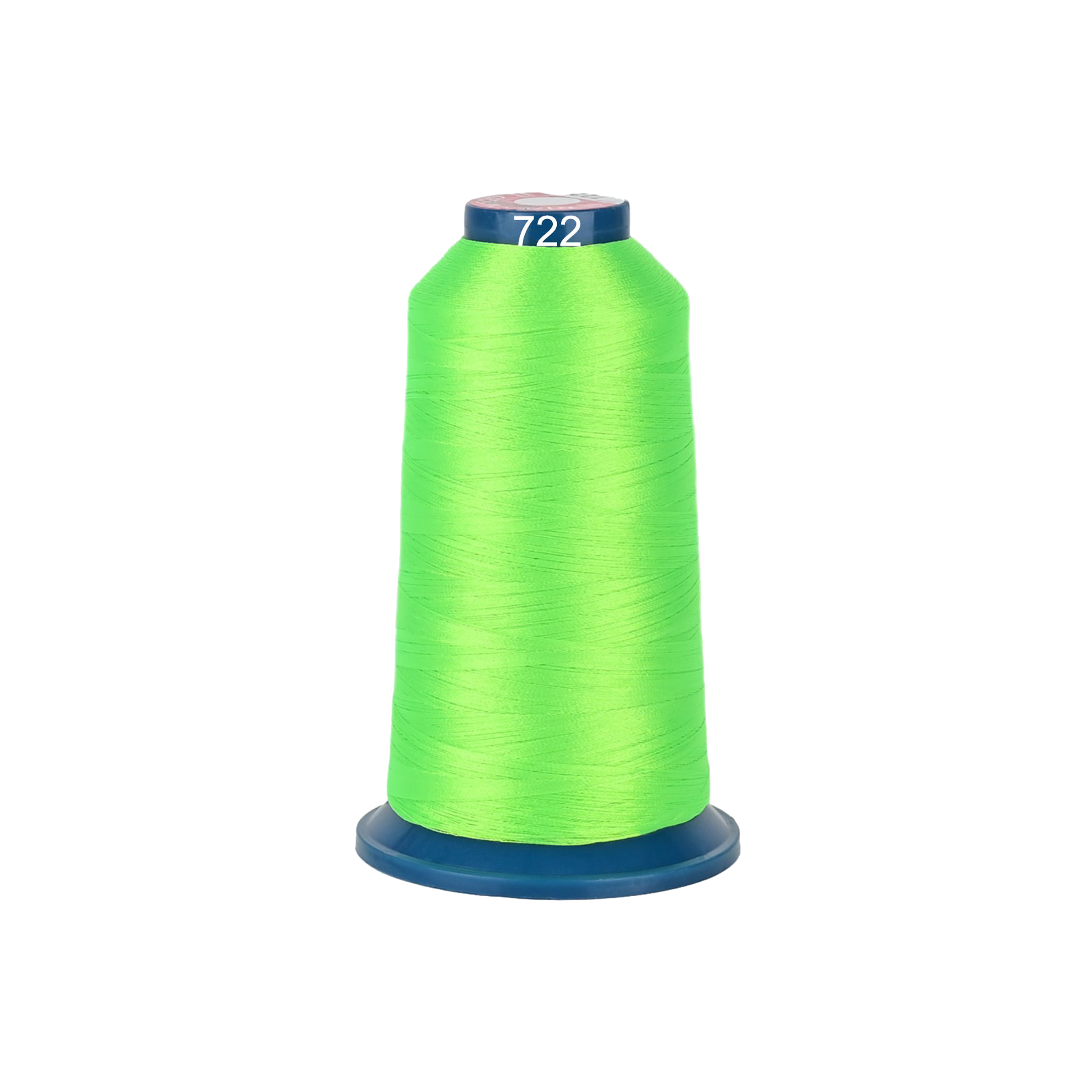 PooLin Polyester Embroidery Thread, 4000m 108D/2 40WT, Color 722 Green