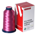 PooLin Polyester Embroidery Thread, 4000m 108D/2 40WT, Color 73 Pink
