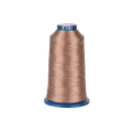 PooLin Polyester Embroidery Thread, 4000m 108D/2 40WT, Color 739 Brown
