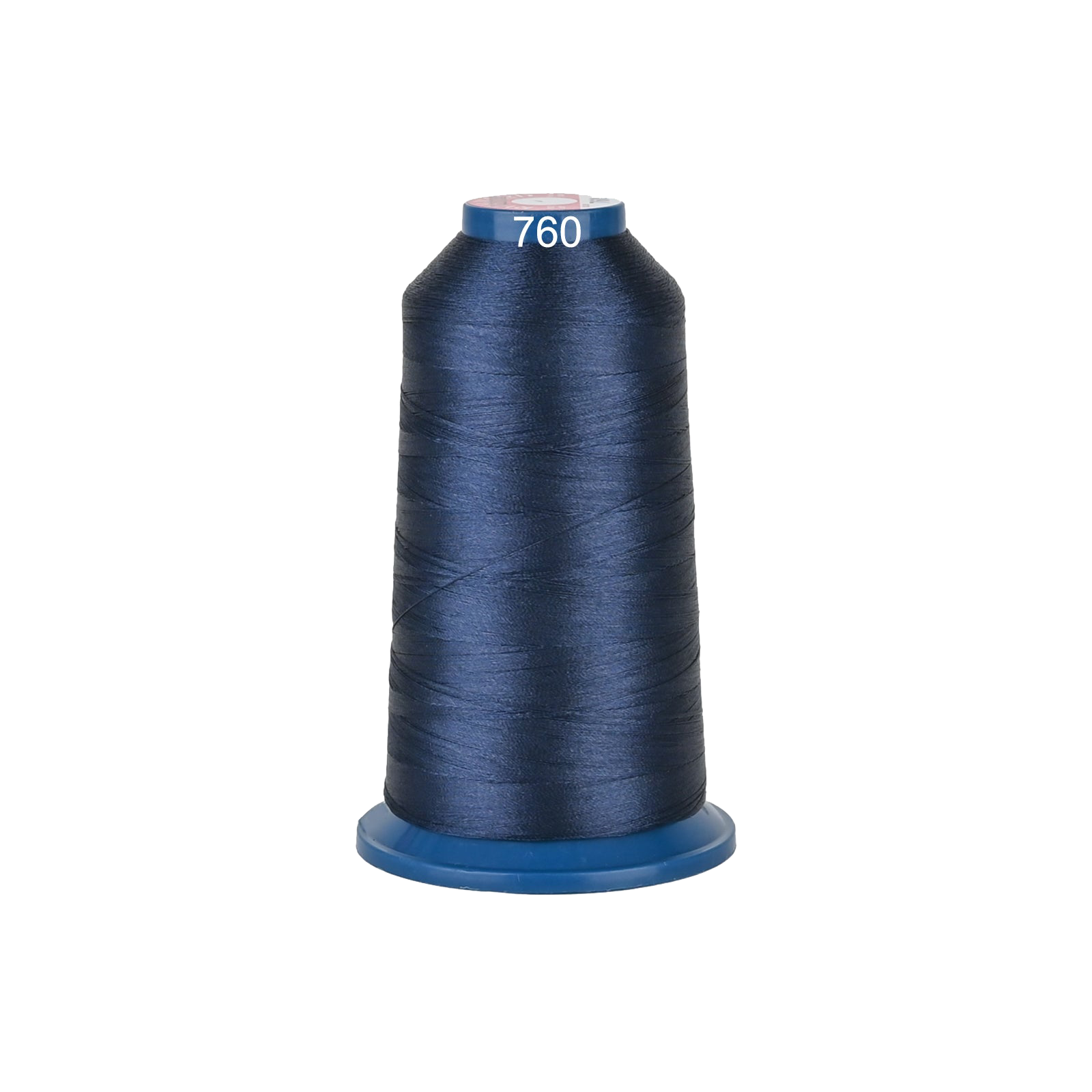 PooLin Polyester Embroidery Thread, 4000m 108D/2 40WT, Color 760 Blue