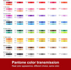 PooLin Embroidery Thread Set 6 Colors 800m 108D/2 40WT Polyester Thread