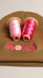 PooLin Embroidery Thread Set 6 Colors 800m 108D/2 40WT Polyester Thread