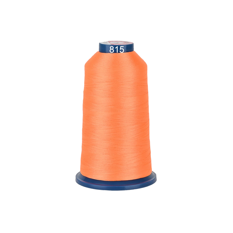 PooLin Polyester Embroidery Thread, 4000m 108D/2 40WT, Color 815 Yellow
