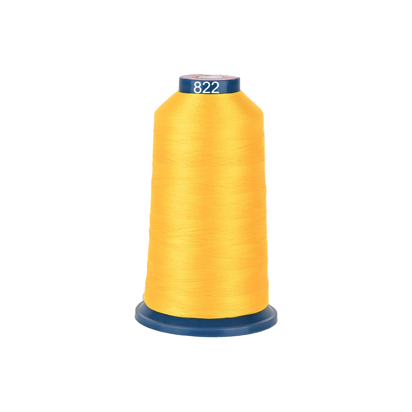 PooLin Polyester Embroidery Thread, 4000m 108D/2 40WT, Color 822 Yellow