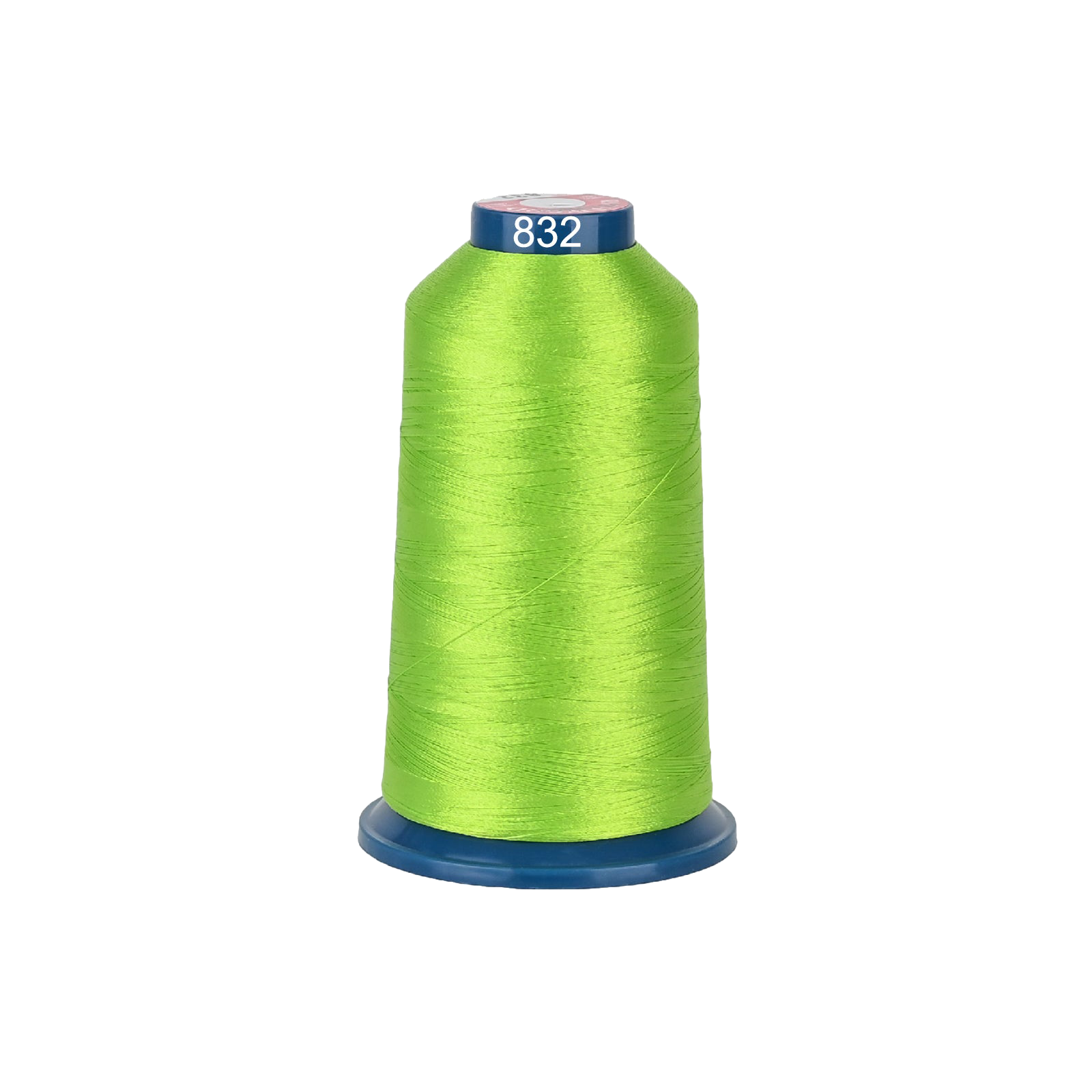PooLin Polyester Embroidery Thread, 4000m 108D/2 40WT, Color 832 Green