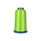 PooLin Polyester Embroidery Thread, 4000m 108D/2 40WT, Color 832 Green