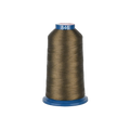 PooLin Polyester Embroidery Thread, 4000m 108D/2 40WT, Color 846 Olive Brown
