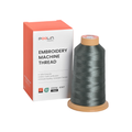 PooLin Polyester Embroidery Thread, 4000m 108D/2 40WT, Color 854 Sage Green