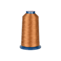 PooLin Polyester Embroidery Thread, 4000m 108D/2 40WT, Color 866 Copper Brown