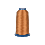 PooLin Polyester Embroidery Thread, 4000m 108D/2 40WT, Color 866 Copper Brown