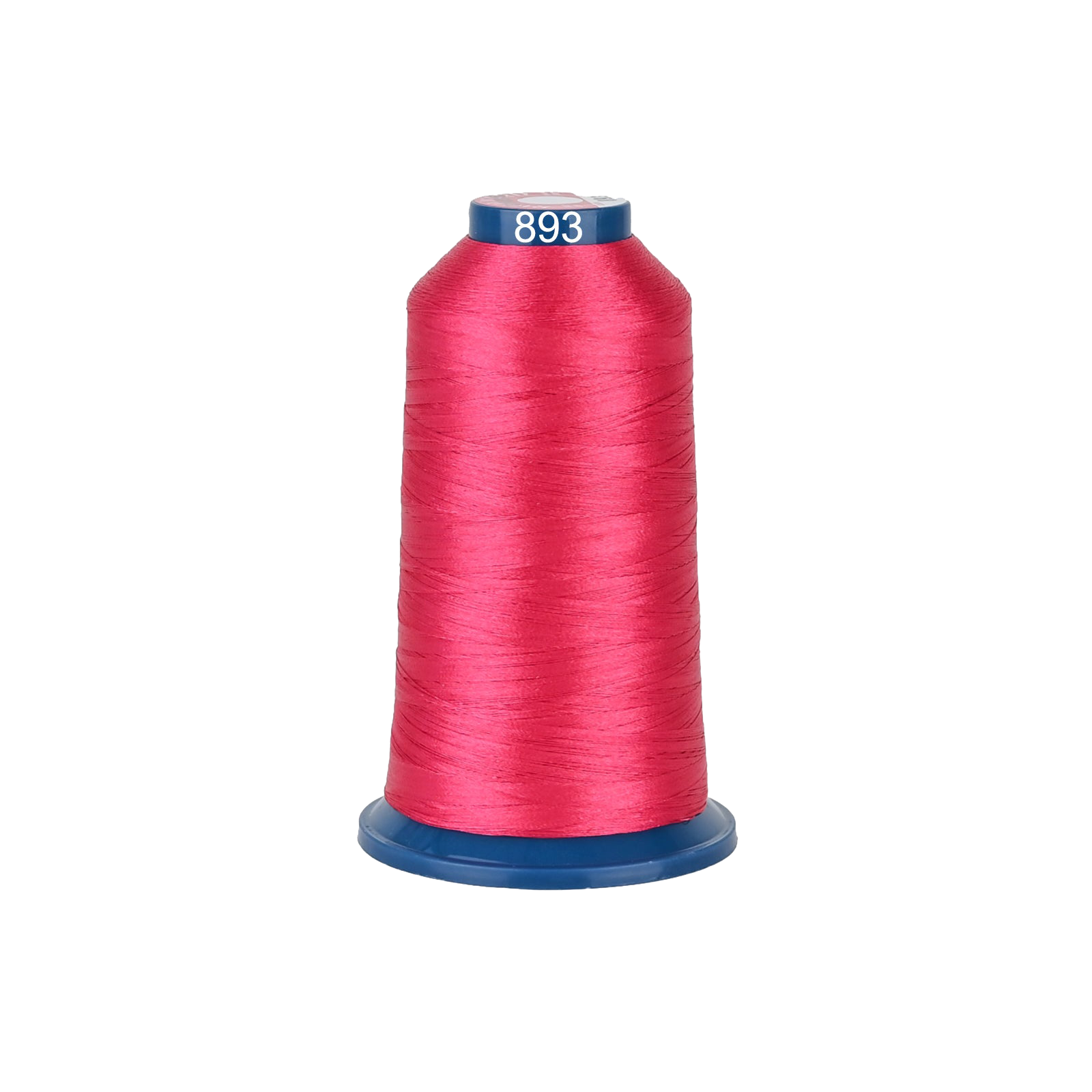 PooLin Polyester Embroidery Thread, 4000m 108D/2 40WT, Color 893 Hot Pink