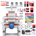 PooLin EOV 15-Needle Commercial Embroidery Machine Built for Hats. Made for More.