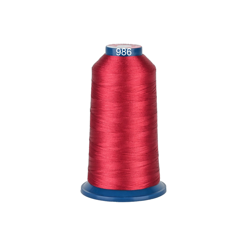 4000m 108D/2 40wt Polyester Thread-986-Red