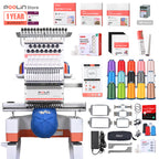 PooLin EOM Commercial Embroidery Machine 15-Needle Upgrade, Designed for Beginners