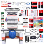 PooLin EOM Commercial Embroidery Machine 15-Needle Upgrade, Designed for Beginners
