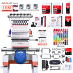 PooLin EOM Commercial Embroidery Machine 15-Needle Upgrade, Designed for Beginners