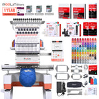 PooLin EOM Commercial Embroidery Machine 15-Needle Upgrade, Designed for Beginners