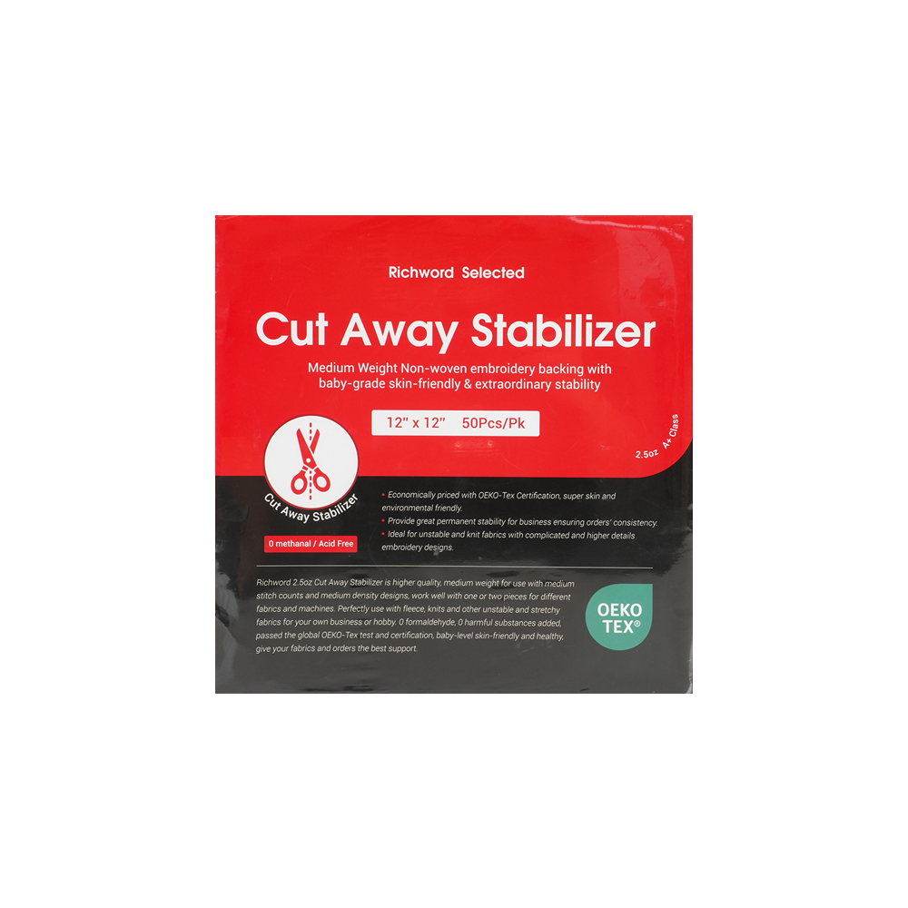 Cut Away Stabilizer 50 sheets
