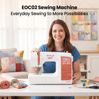PooLin EOC02RE Computerized Sewing Machine for Beginners Friendly