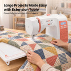 PooLin EOC02RE Computerized Sewing Machine for Beginners Friendly