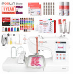 PooLin EOC05 Your First Large-Screen Home Embroidery Machine