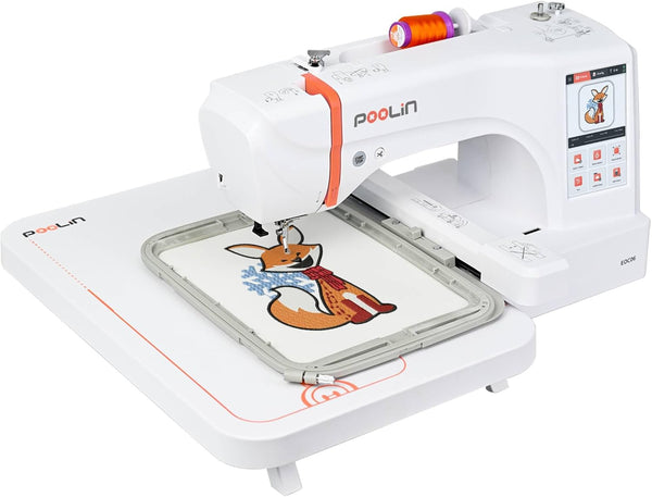 PooLin EOC06 Your First Flagship Home Embroidery Machine