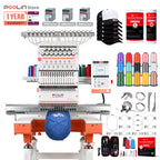 PooLin EOX Commercial Flagship Embroidery Machine –  15 Needles, Large 350mm×500mm Embroidery Area
