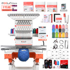 PooLin EOX Commercial Flagship Embroidery Machine –  15 Needles, Large 350mm×500mm Embroidery Area