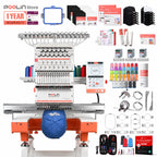 PooLin EOX Commercial Flagship Embroidery Machine –  15 Needles, Large 350mm×500mm Embroidery Area