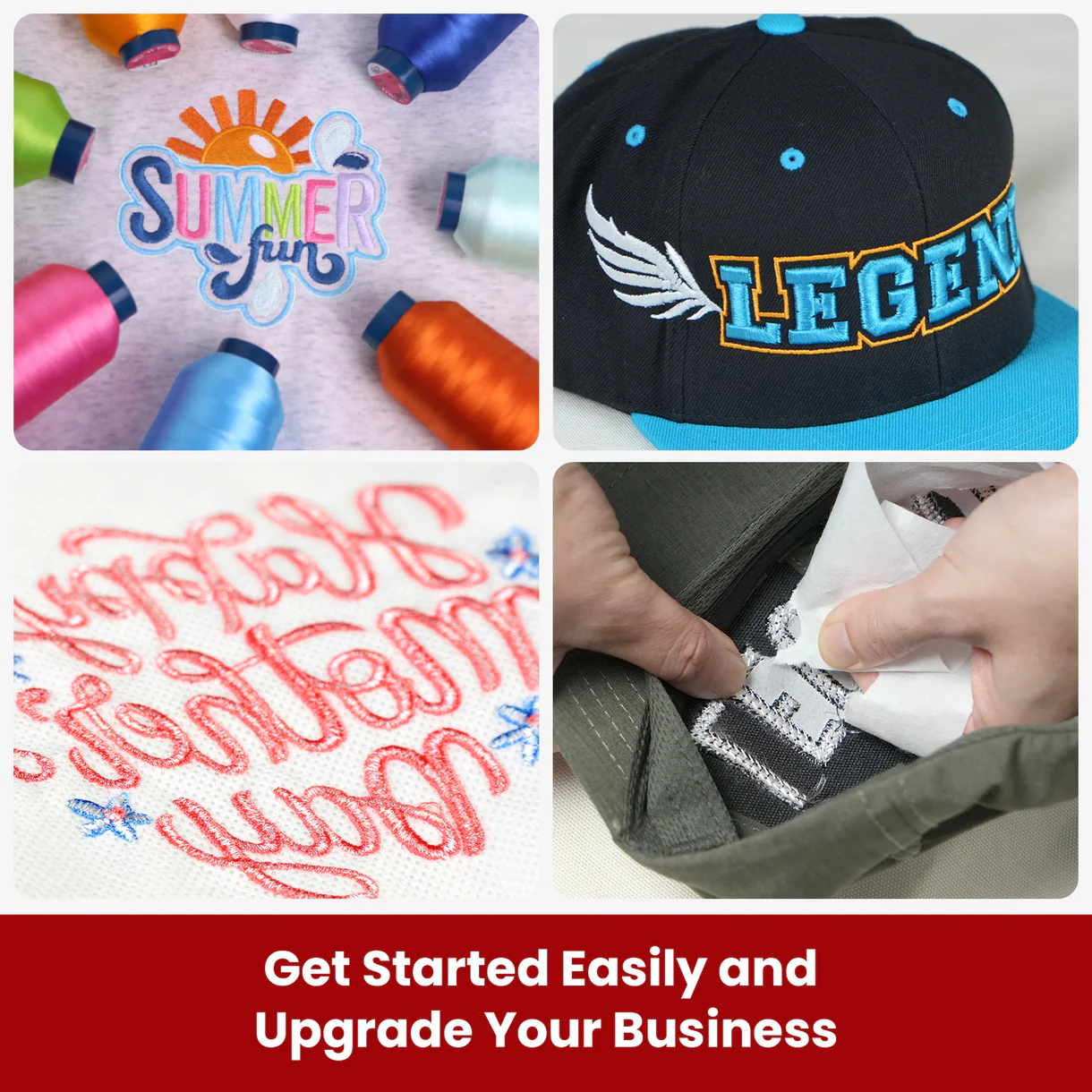 Embroidery Consumables Kit (Suitable for Multi-Needle Embroidery Machines)