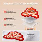 Poolin Iron-On Adhesive Film for Fabric, 12 in x 1.5 yd, Applique
