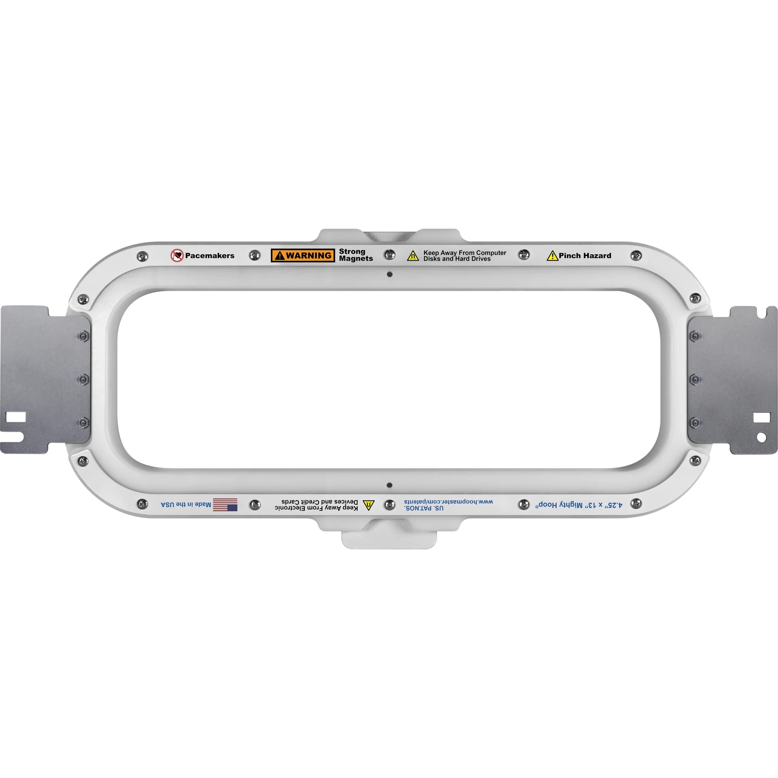 4.25"×13"(horizontally) Mighty Hoop For PooLin Commercial Embroidery Machine