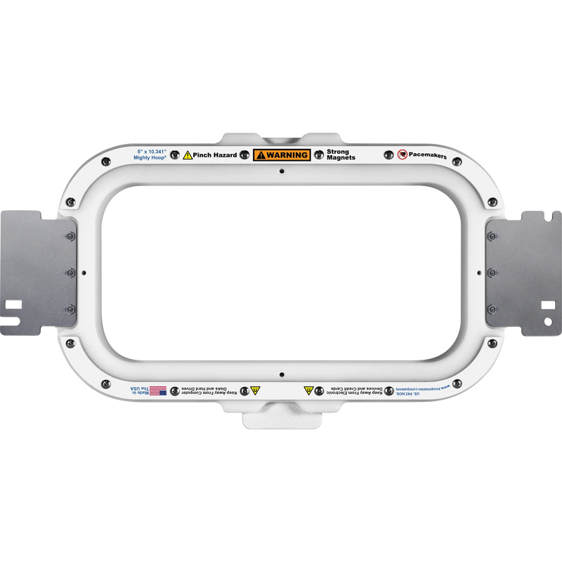 5"×10" Mighty Hoop For PooLin Commercial Embroidery Machine