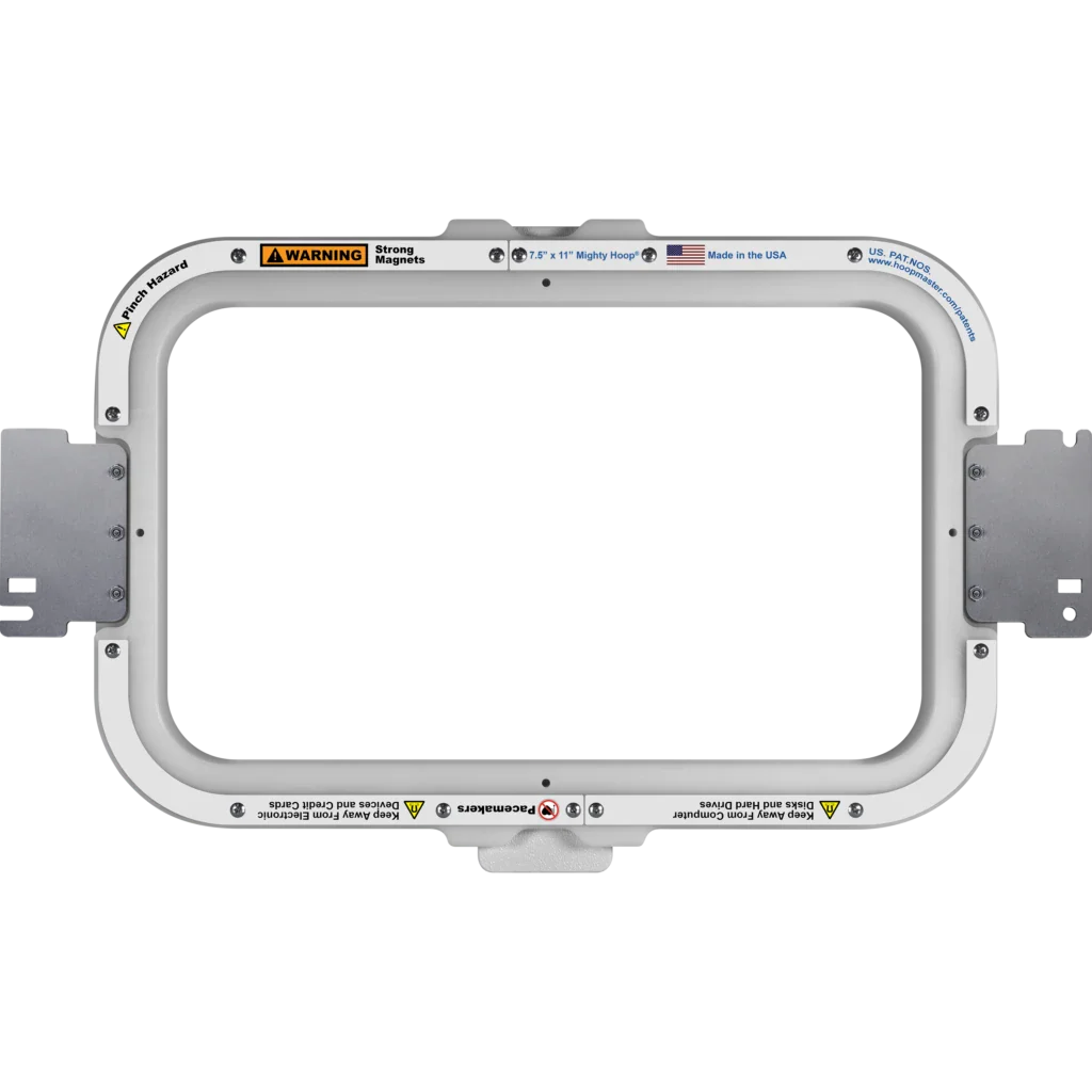 7.5"×11" Mighty Hoop For PooLin Commercial Embroidery Machine