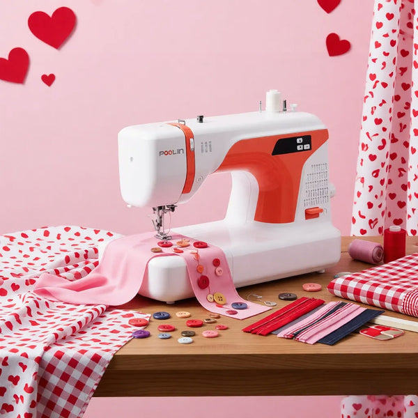 PooLin EOC01RE Computerized Sewing Machine for Beginners