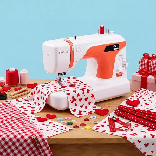 PooLin EOC01RE Computerized Sewing Machine for Beginners