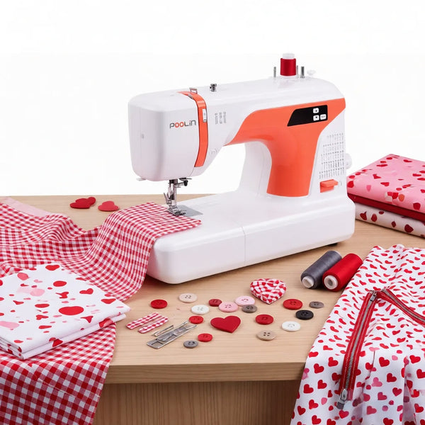 PooLin EOC01RE Computerized Sewing Machine for Beginners