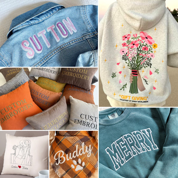 POOLIN EOC07 7.9"x15" Embroidery Area Computerized Home Pro Embroidery Machine