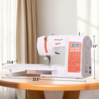 PooLin EOC02RE Computerized Sewing Machine for Beginners Friendly