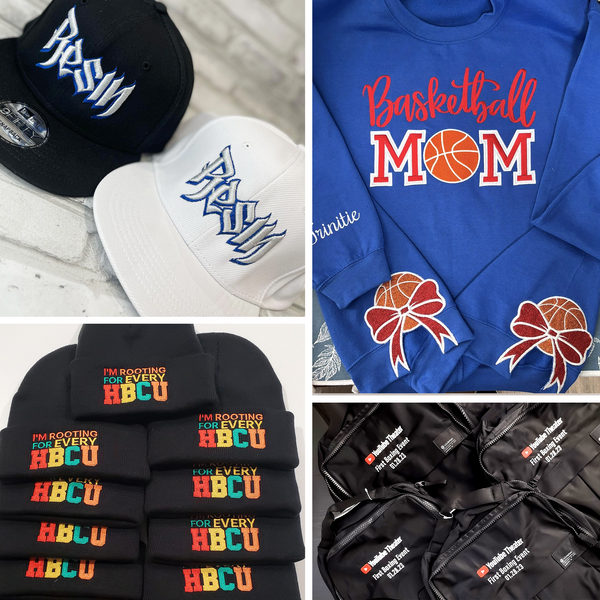 PooLin EOV Compact Commercial Cap Tubular Embroidery Machine15 needles for efficient multi-color production-built for daily orders in small shops & home studios