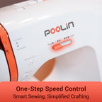 PooLin EOC02 Multi-Function Sewing Machine: More patterns and more sophisticated decorative stitches