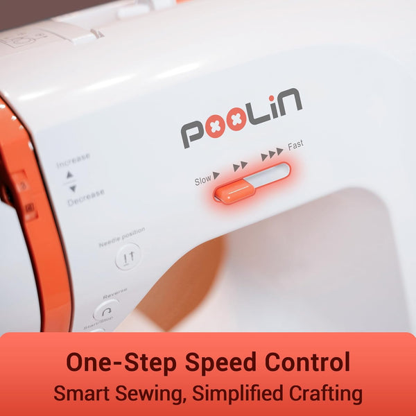 PooLin EOC02 Multi-Function Sewing Machine: More patterns and more sophisticated decorative stitches