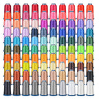 PooLin Polyester Embroidery Thread Set 100 Colors 4000m 108D/2 40WT