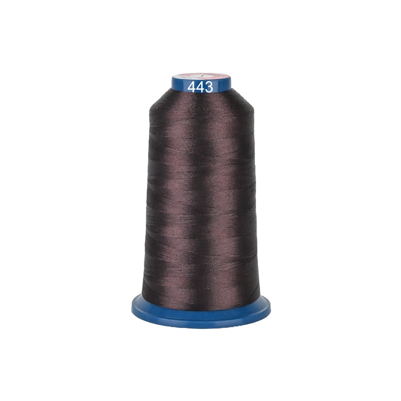 4000m 108D/2 40wt Polyester Thread-443-Brown