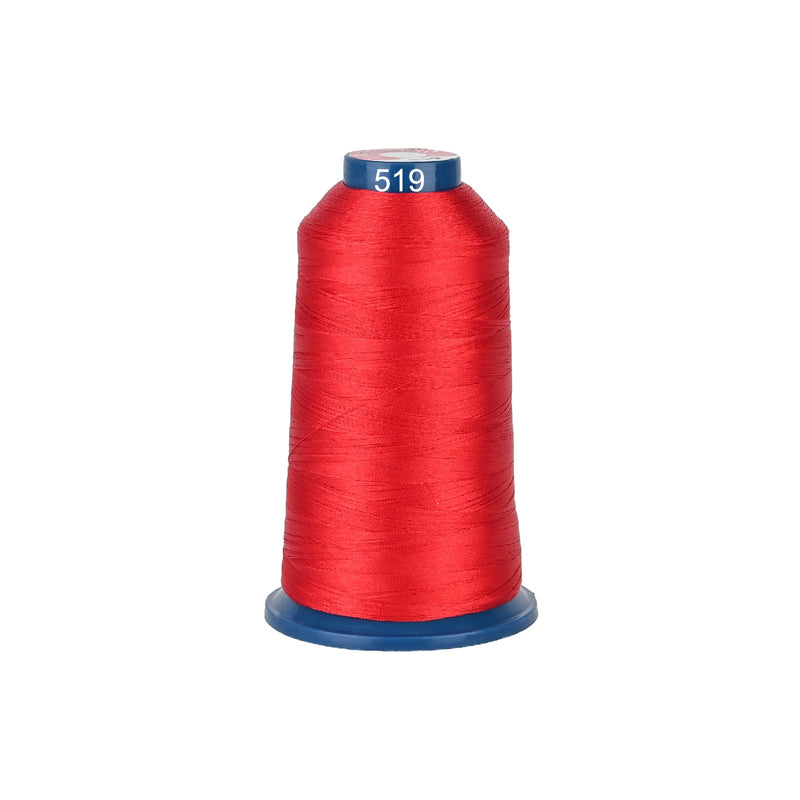 4000m 108D/2 40wt Polyester Thread-519-Red
