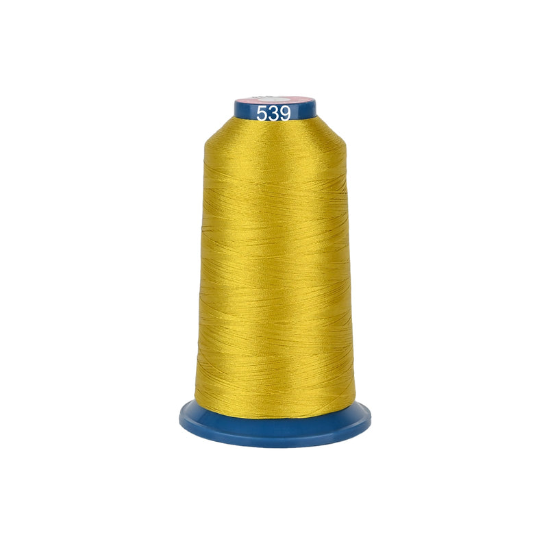 4000m 108D/2 40wt Polyester Thread-539-Yellow