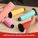 PooLin Matte Embroidery Thread Set 20 Colors 2500m 120D/2 40WT Embroidery Thread